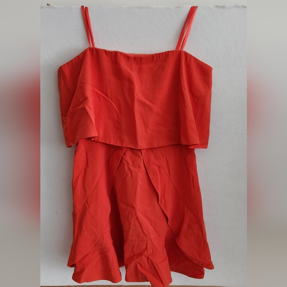 BCBGMaxAzria Coral Cocktail Dress, Size 6 - Picture 3 of 7